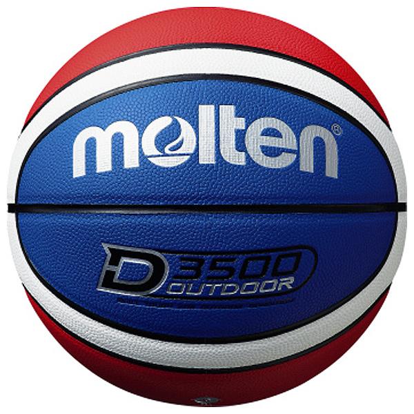 モルテン(MOLTEN) アウトドアバスケットボール 人工皮革 6号 D3500 青