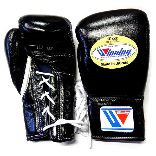 ウイニング(WINNING) ボクシンググローブ プロ試合用 10オンス ひも式
